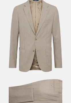 Abito Beige In Pura Lana