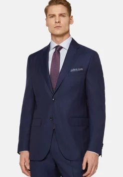 Abito Navy Blu Resca In Pura Lana