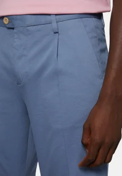 Bermuda In Cotone Tencel Elasticizzato