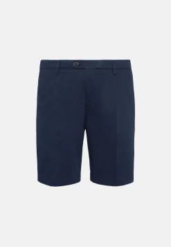 Bermuda In Cotone Tencel Elasticizzato