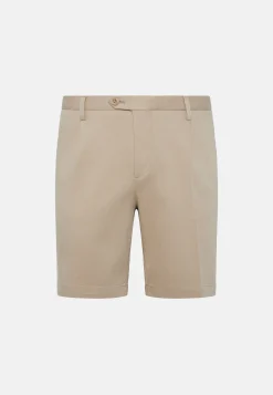 Bermuda In Cotone Tencel Elasticizzato