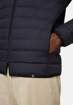 Bomber In Tessuto Riciclato In Piuma D'Oca