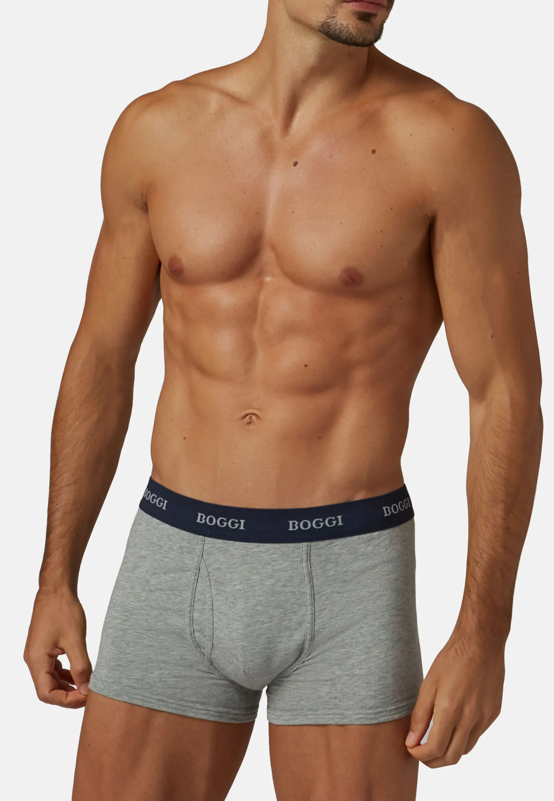 Boxer In Jersey Di Cotone Elasticizzato