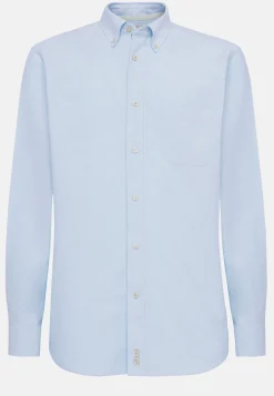 Camicia Rosa In Oxford Di Cotone Organico Reg