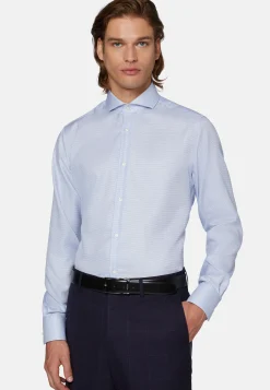 Camicia Royal In Cotone Dobby Slim Fit