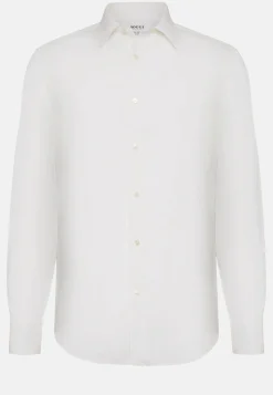 Camicia Sabbia In Tencel Lino Regular Fit