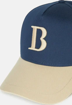 Cappello Con Visiera E Ricamo In Cotone