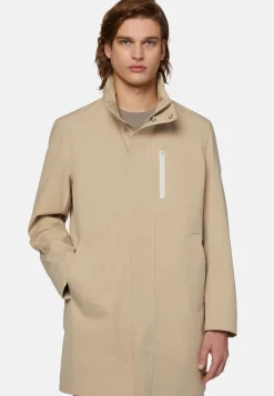 Car Coat In Tessuto Tecnico Riciclato B Tech
