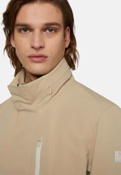Car Coat In Tessuto Tecnico Riciclato B Tech