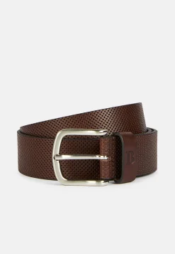 Cintura In Cuoio Stampata
