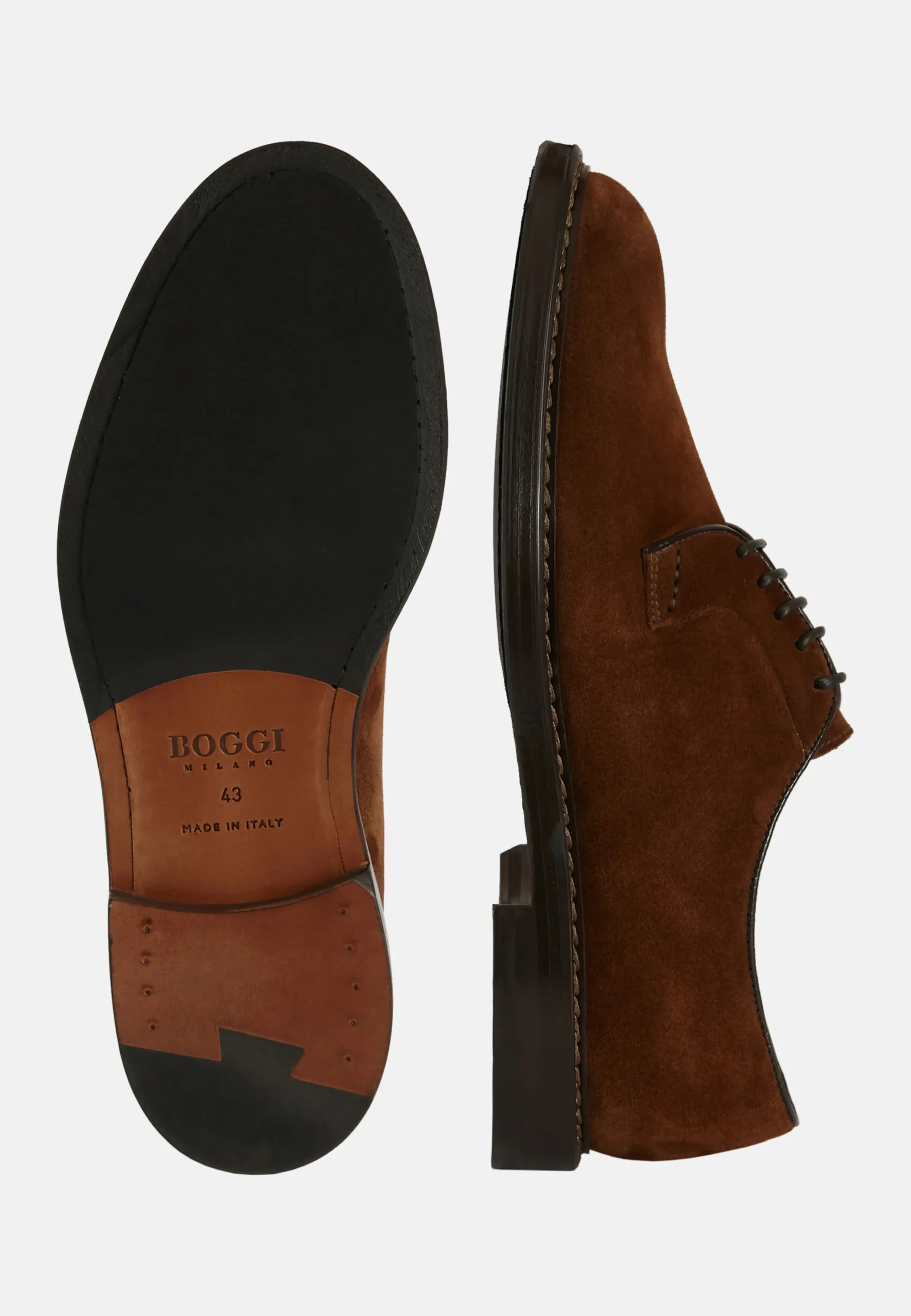Derby In Pelle Scamosciata