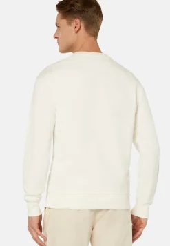 Felpa Girocollo In Cotone