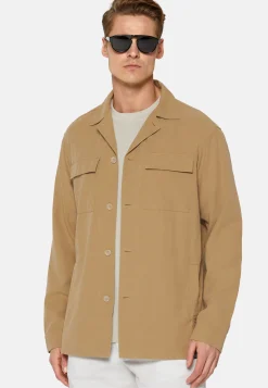 Giacca Camicia Link In Cotone Lyocell