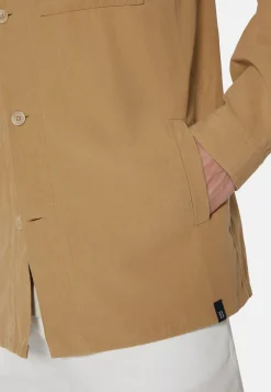 Giacca Camicia Link In Cotone Lyocell