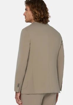 Giacca Doppio Petto Fango In Nylon B Tech