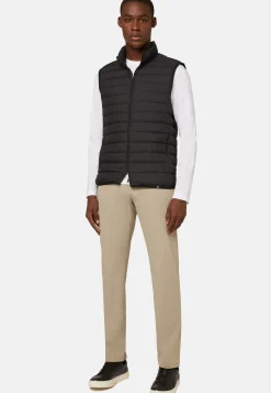 Gilet In Tessuto Riciclato In Piuma D'Oca