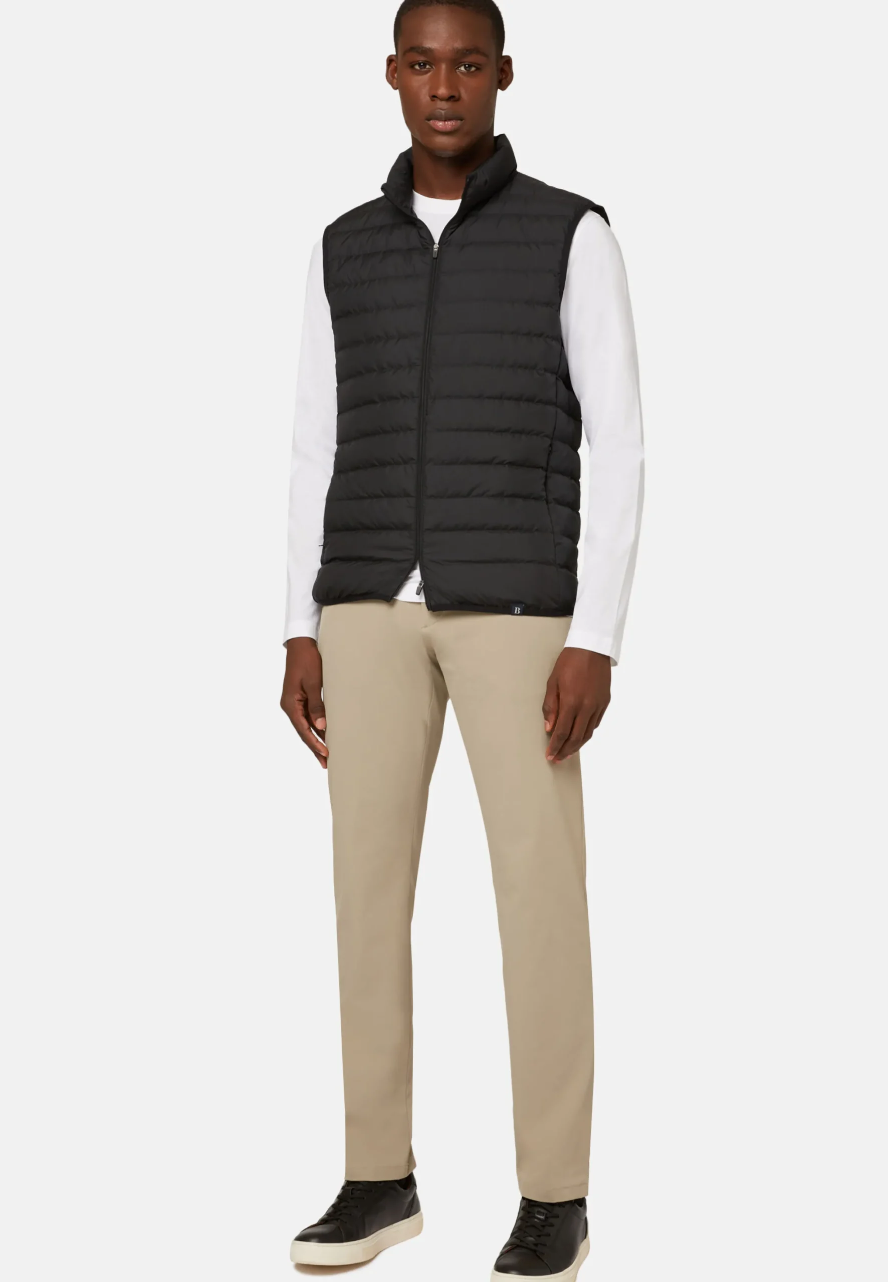 Gilet In Tessuto Riciclato In Piuma D'Oca