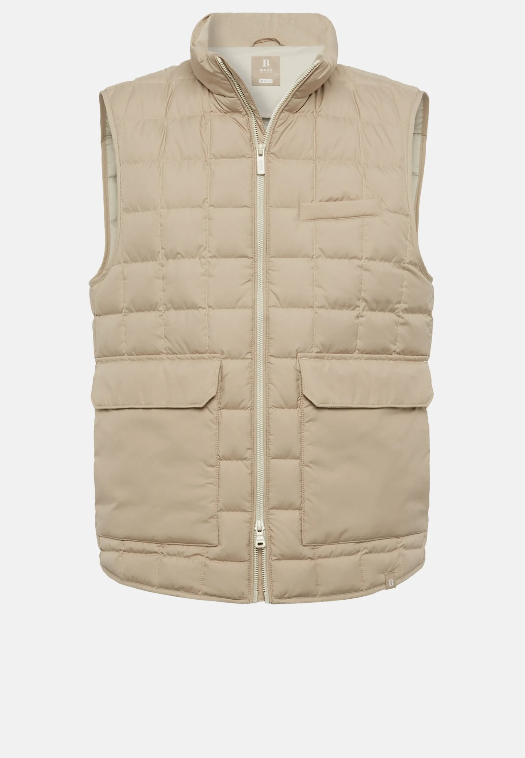 Gilet In Tessuto Riciclato In Piuma D'Oca