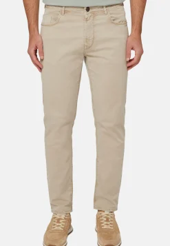 Jeans In Cotone Elasticizzato