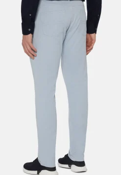 Jeans In Cotone Tencel Elasticizzato
