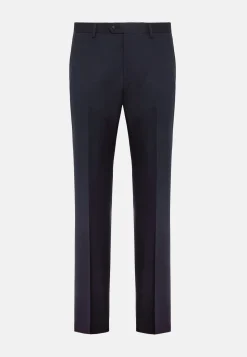 Pantalone Micro Fantasia Lana Elasticizzata