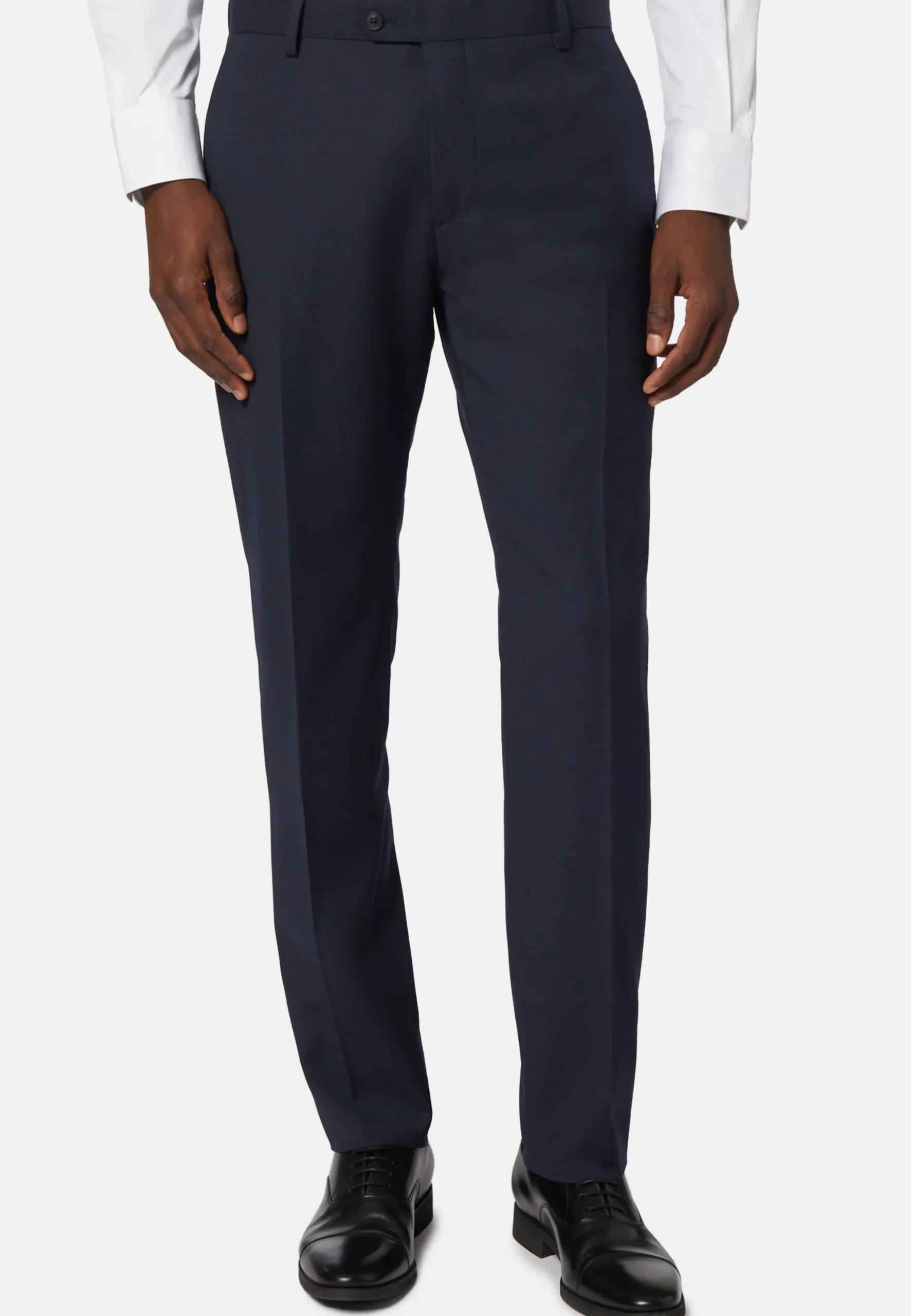 Pantalone Micro Fantasia Lana Elasticizzata
