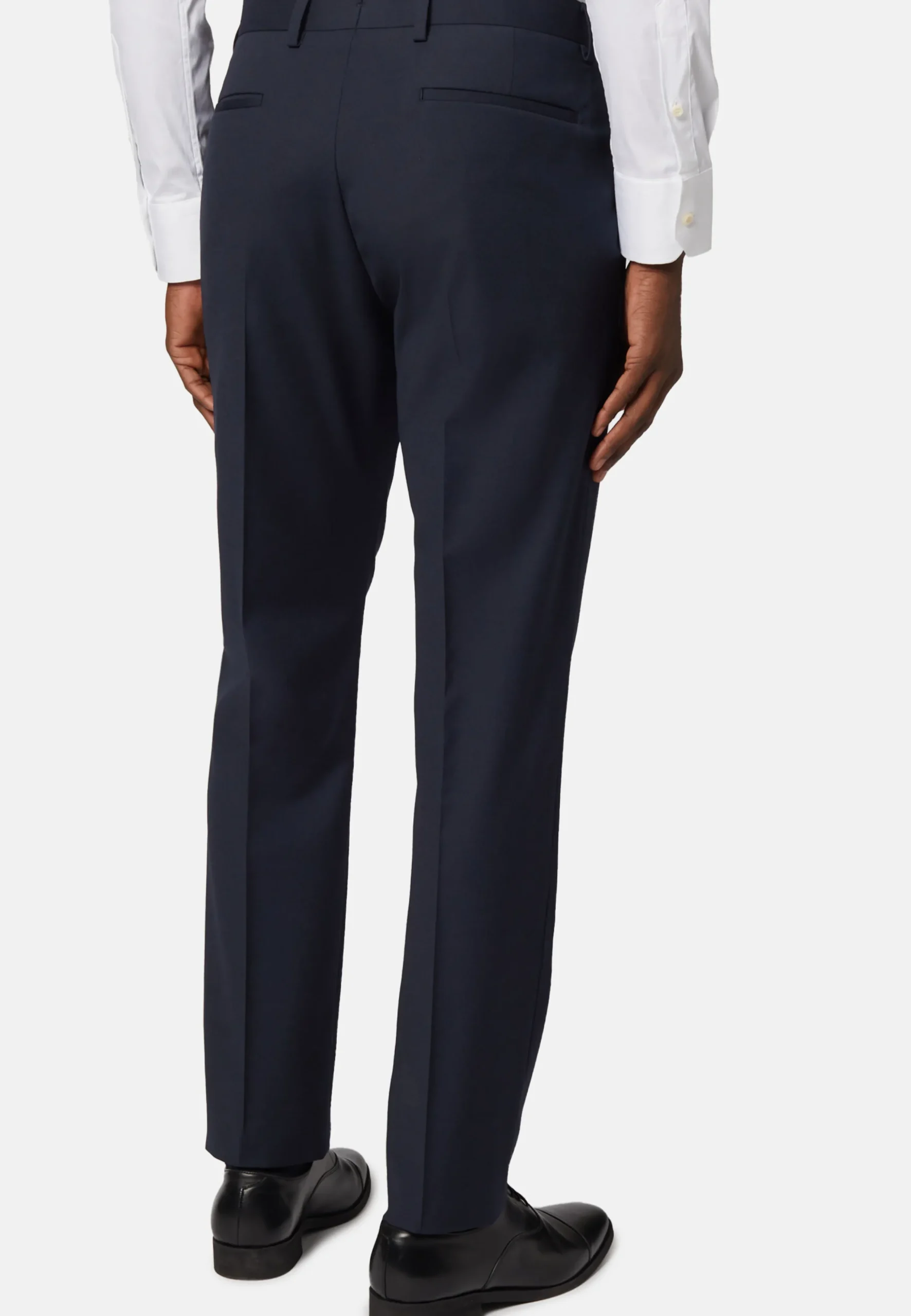 Pantalone Micro Fantasia Lana Elasticizzata