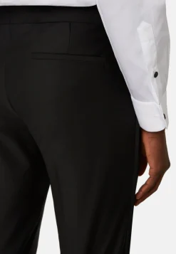 Pantaloni Da Smoking In Lana