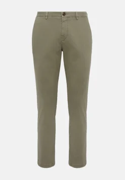 Pantaloni In Cotone Elasticizzato