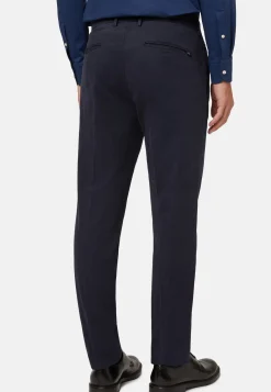 Pantaloni In Cotone Elasticizzato