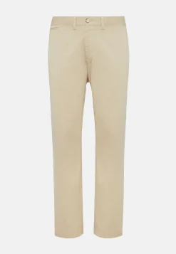Pantaloni In Cotone Elasticizzato
