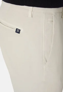 Pantaloni In Cotone Elasticizzato