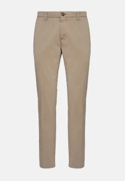 Pantaloni In Cotone Elasticizzato