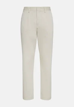 Pantaloni In Cotone Elasticizzato
