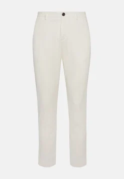 Pantaloni In Cotone Elasticizzato
