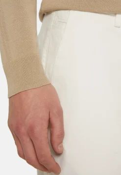 Pantaloni In Cotone Elasticizzato