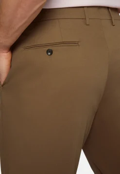 Pantaloni In Cotone Elasticizzato