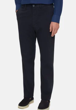 Pantaloni In Cotone Elasticizzato