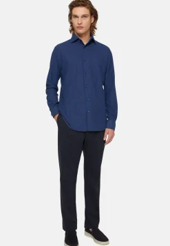 Pantaloni In Cotone Elasticizzato