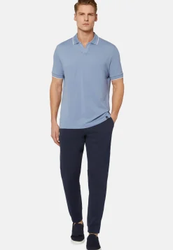 Pantaloni In Light Scuba Riciclato