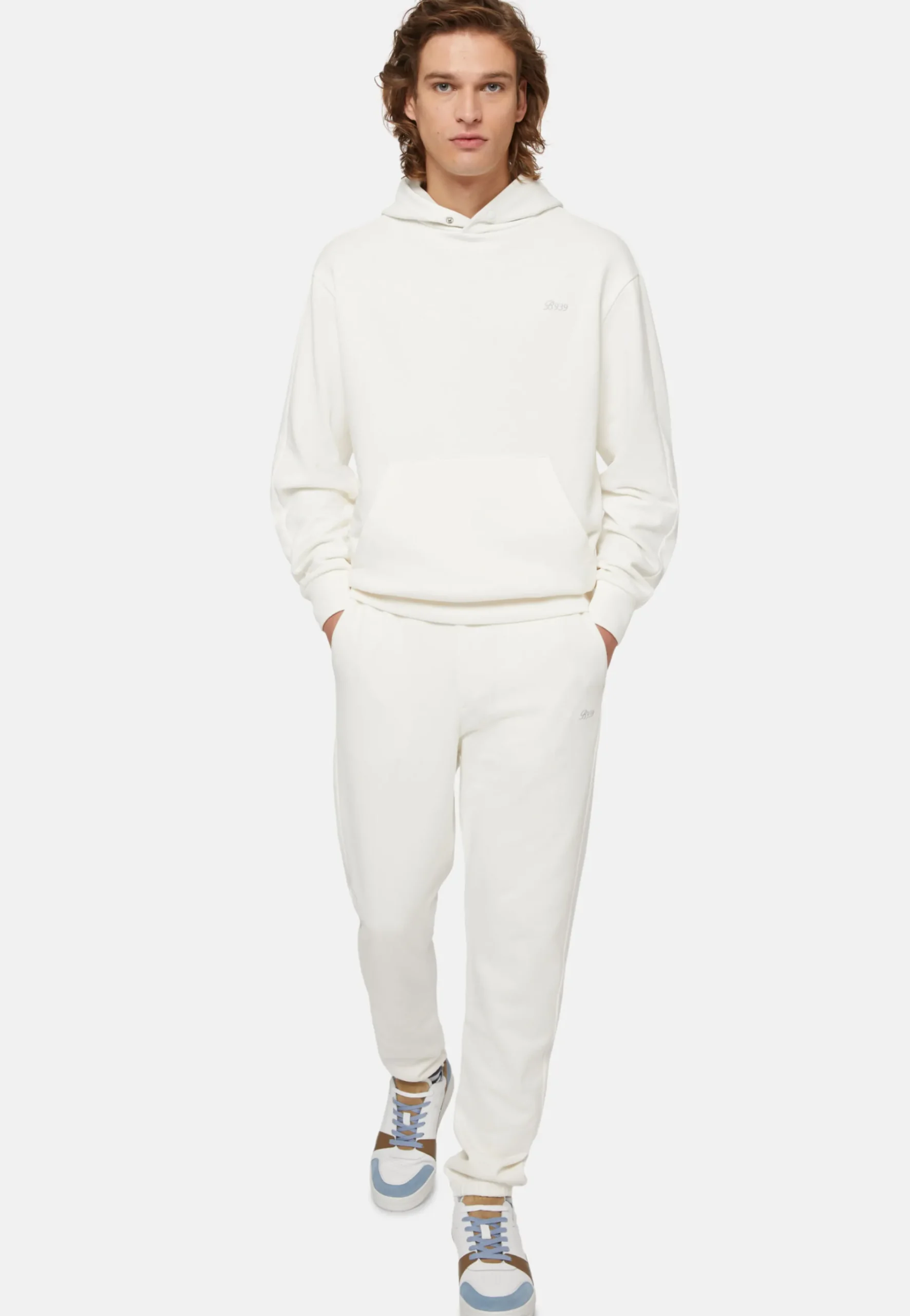 Pantaloni In Misto Cotone Organico