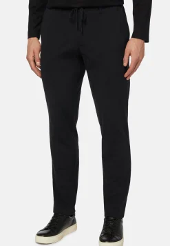 Pantaloni In Nylon Elasticizzato B Tech