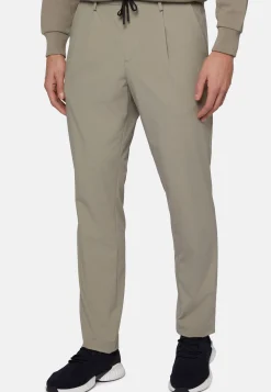 Pantaloni In Nylon Elasticizzato B Tech