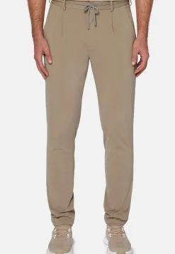 Pantaloni In Nylon Elasticizzato B Tech