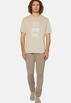Pantaloni In Nylon Elasticizzato B Tech