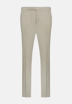 Pantaloni In Puro Lino