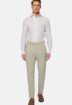 Pantaloni In Puro Lino