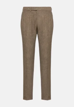 Pantaloni In Puro Lino
