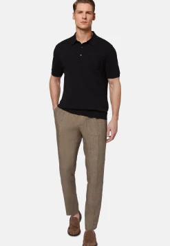 Pantaloni In Puro Lino