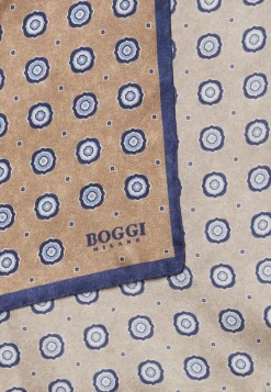Pochette Fantasia Medaglioni In Seta